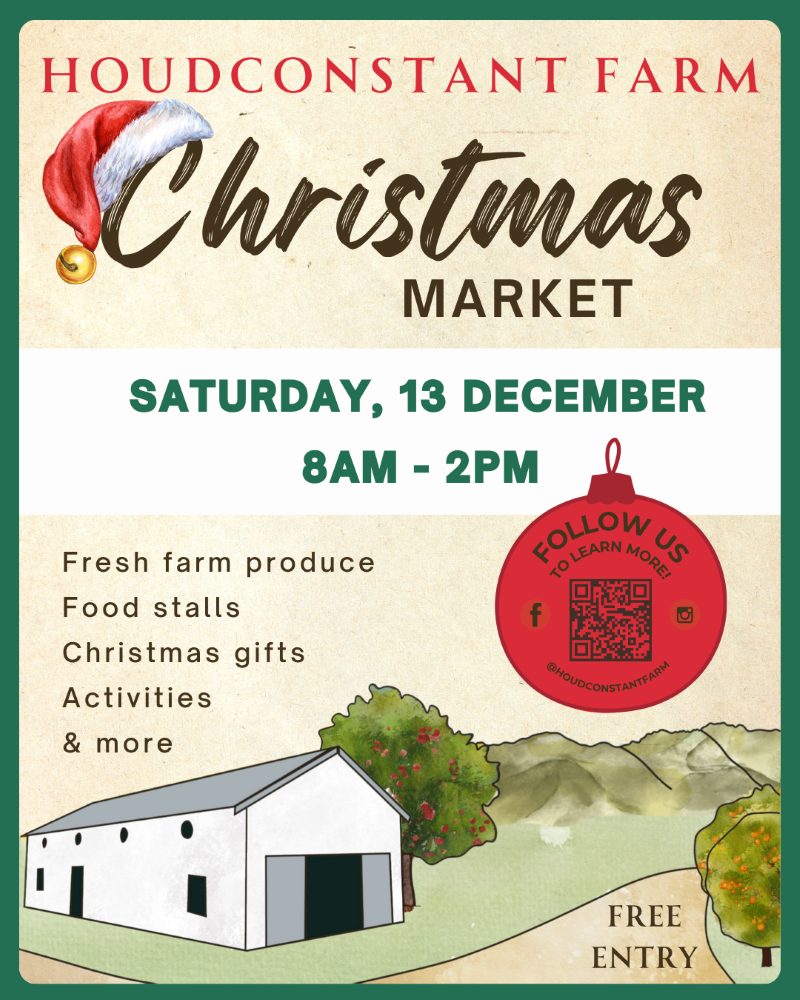 Houdconstant Christmas Market 13 Dec