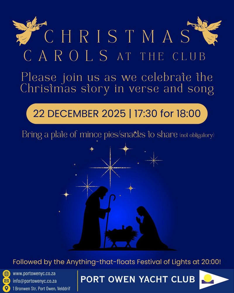 Chrismas Carols @ Port Owen Yacht Club