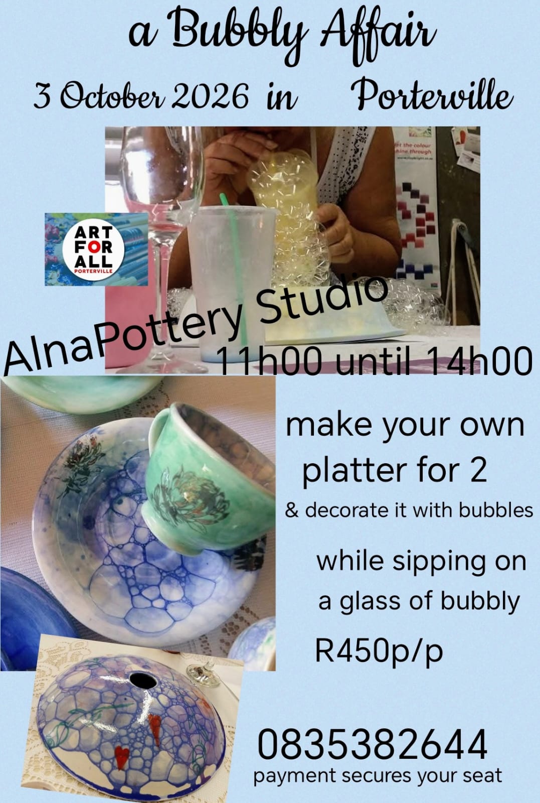 AlnaPottery Bubbly Affair