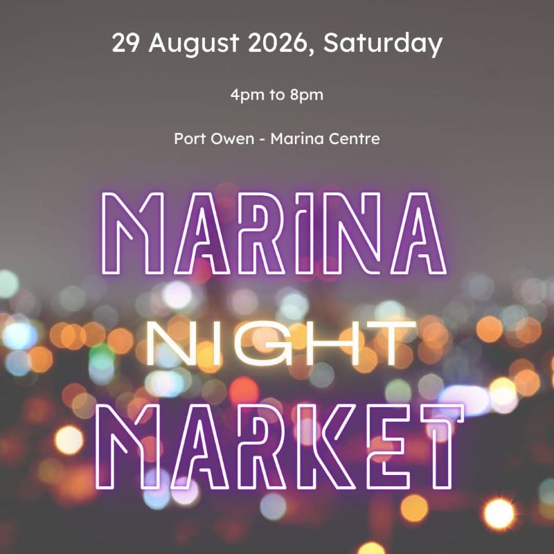 Marina Night Market 29 Aug'26